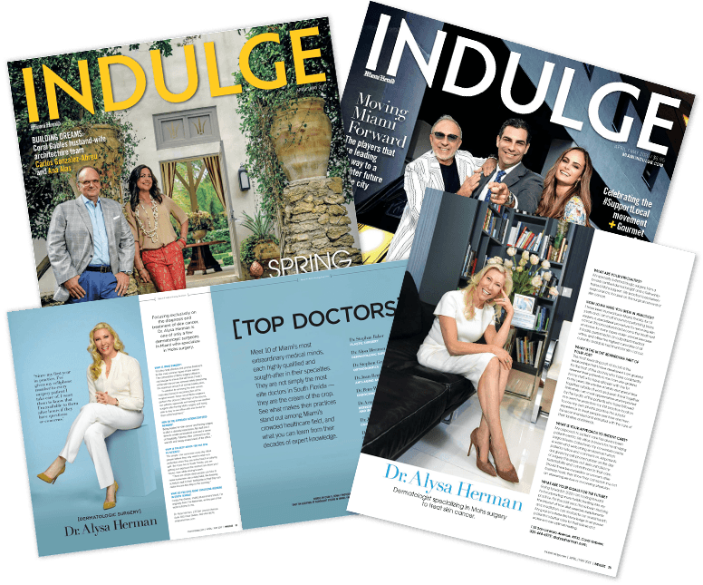 Indulge Magazine feature of Dr. Alysa Herman