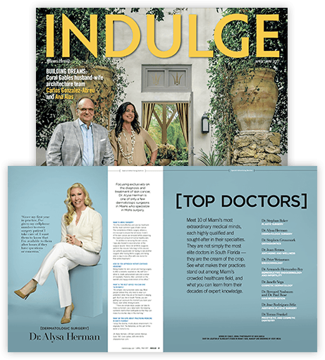 Indulge Magazine feature of Dr. Alysa Herman