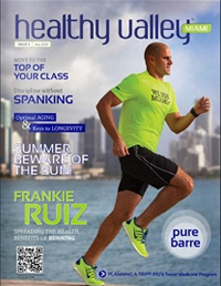 Healthy Valley Magazine cover